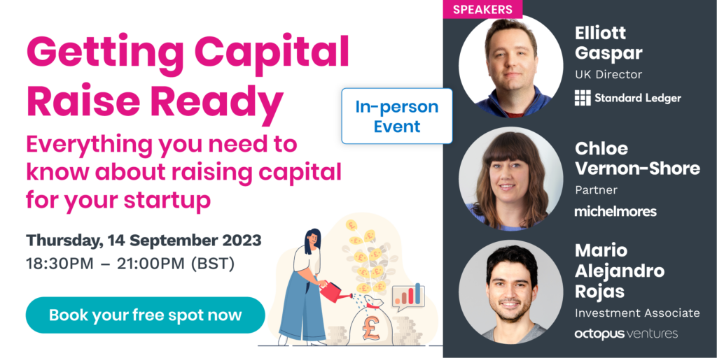 A promotional event surrounding capital raise