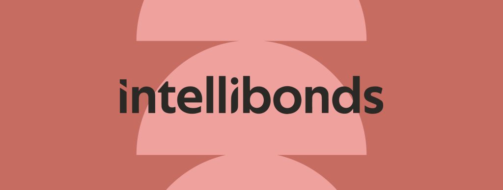 Intellibonds Logo on pink patterned background