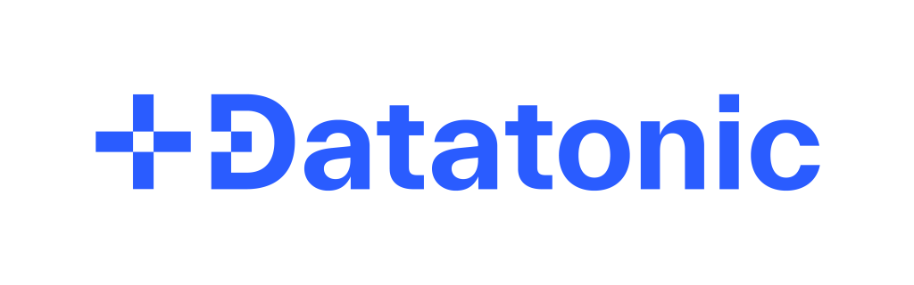 Datatonic logo in blue