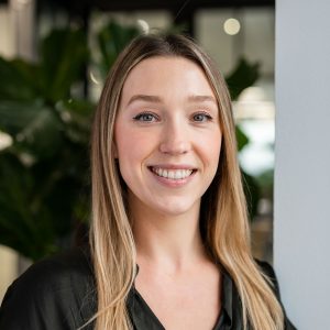 Headshot of woman smiling