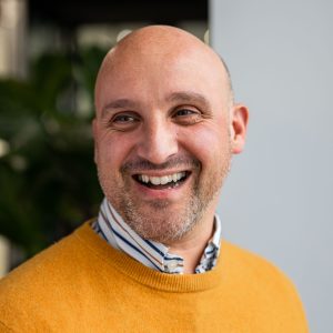 Headshot of man smiling