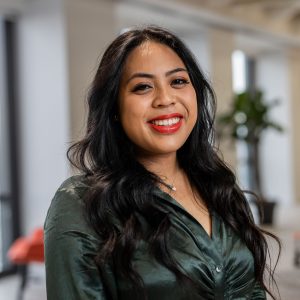 Headshot of woman smiling