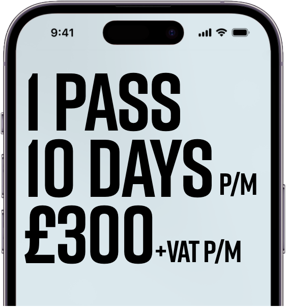 Image of a smartphone, possibly showcasing a service related to Level 39.