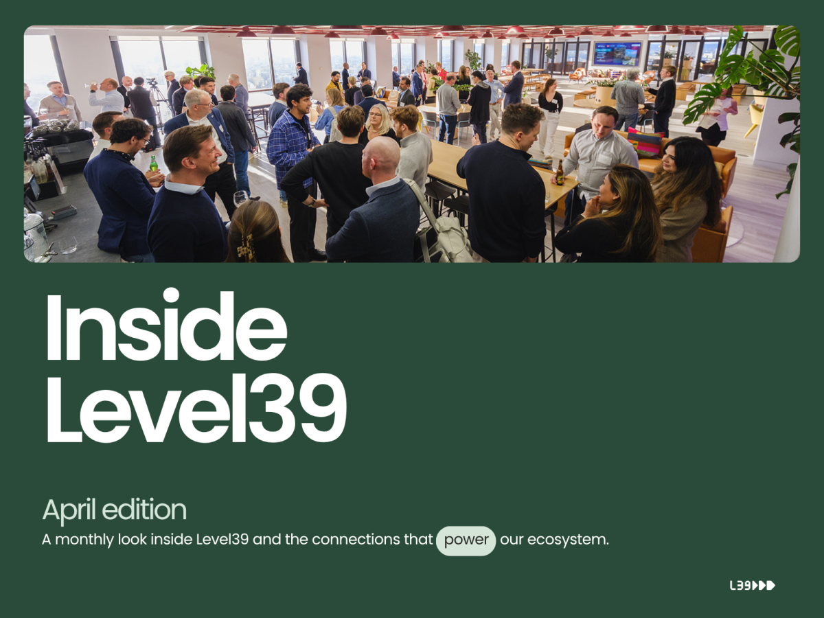 Elevate39 Inside Level39: January | Ecosystem in Tech | Level39